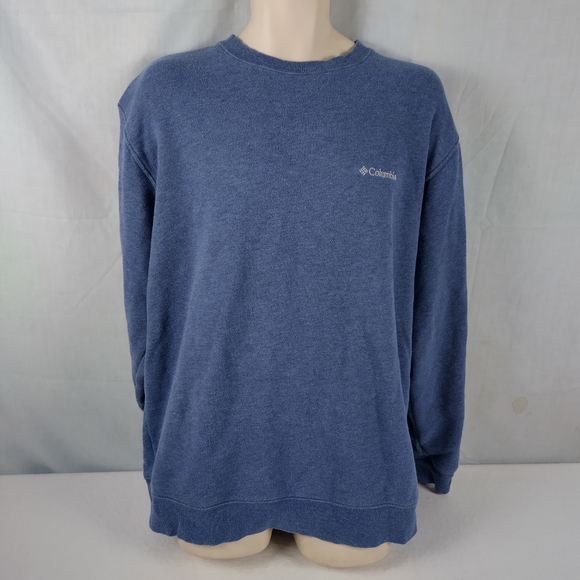 Columbia Men's Size XL Sweat Shirt Fleece Lined Crew Neck - Picture 3 of 12